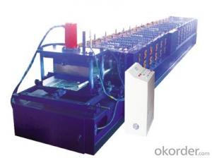 The wind dust-controlling plate roll forming machine