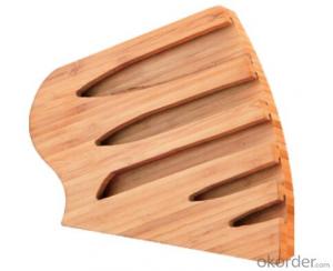 knife seat,F-KB081 Carbonized bamboo knife seat，your best choice