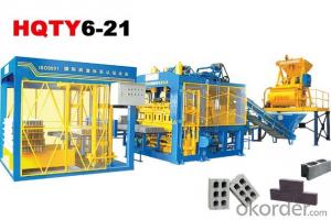Fully-Automatic Block Making Machine Line HQTY6-21 System 1