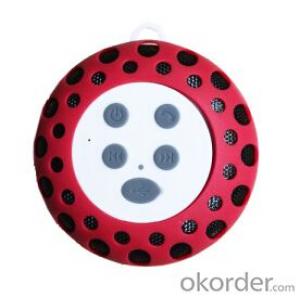 Outdoor Waterproof Rain-Resistant Wireless Bluetooth Speaker with a Latch Hook