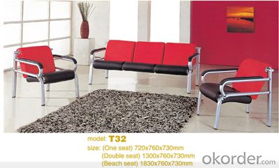 Office Sofa Office Furniture 2015 High Quality Leather Office Sofa T32 System 1