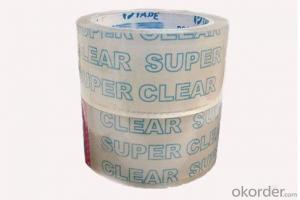 Super Clear Single Side Adhesive OPP Tape System 1