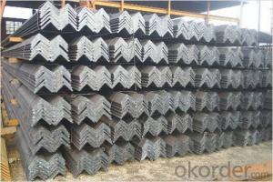 Equal Angle Steel Hot rolled JIS G3101 SS400 Mild Steel Angle Iron System 1