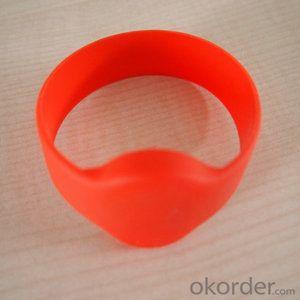 Waterproof Smart Silicone RFID Wristband with Custom Logo for Event
