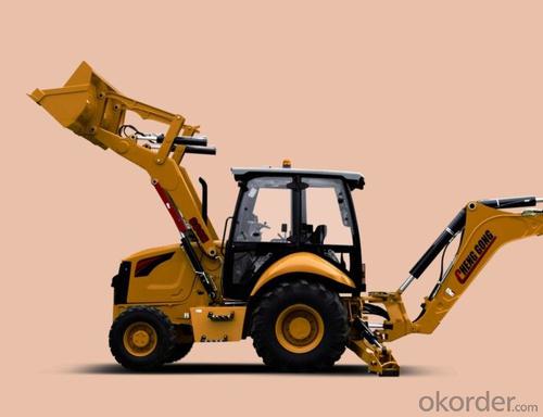 Backhoe Loader 862H for road building site System 1