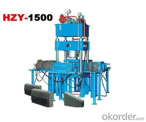 Hydraulic single pressure block machine HZY1500