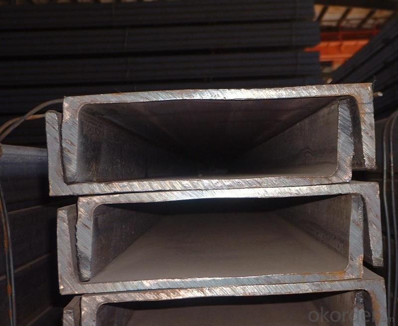 Hot Rolled Mild JIS Standard Steel U Channels for Warehouses
