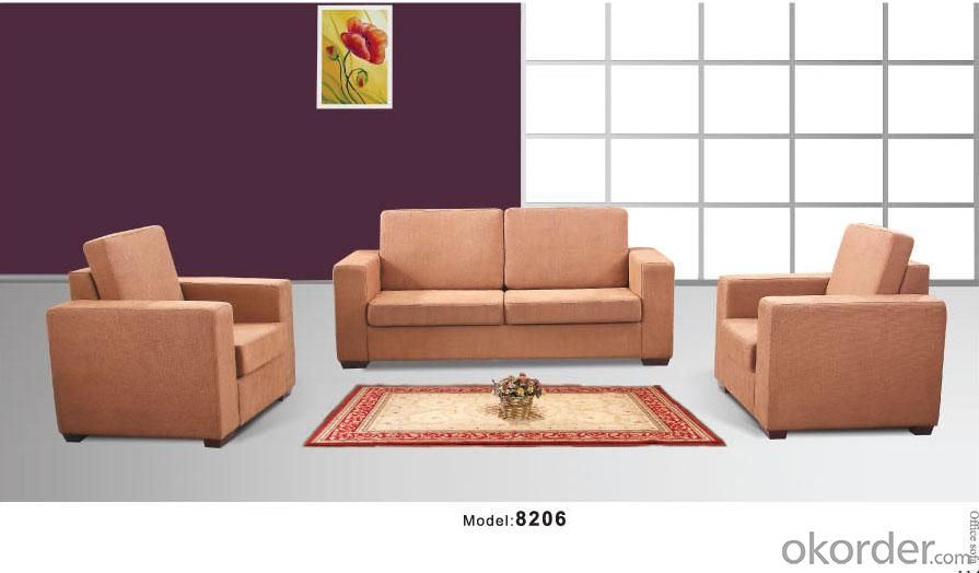 Office Sofa Office Furniture 2015 High Quality Leather Office Sofa 8206