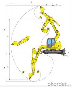 hydraulic   system  Excavator  SH135XU -3B