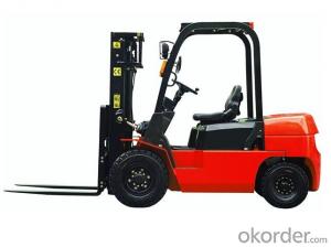 4 Tons Diesel Powered Forklift product CPCD40FR System 1