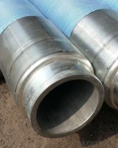 Rubber End Hose With Two Side Couplings Working Pressure 85 Bar 3M*DN100