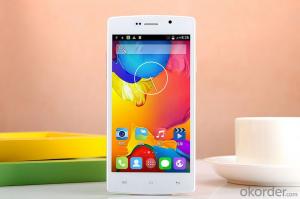 5 inch Quad-Core Smartphone MTK6582 1.3GHz IPS FWVGA/IPS 480*854 Resolution System 1