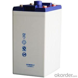 Storage Battery Widely Used in Solar Energy 2V，JGFM500-2