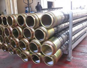 Rubber End Hose With Two Side Couplings Working Pressure 85 Bar 5M*DN150 System 1