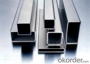 Stainless steel tube ; square tube