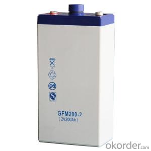storage battery widely used in solar energy 2V，GFM200-2