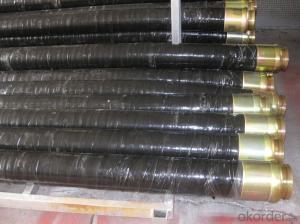 Rubber End Hose with Two Side Coupling Working Presure 85 BAR 5M*DN125 System 1