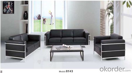 Office Sofa Office Furniture 2015 High Quality Leather Office Sofa 8143 System 1