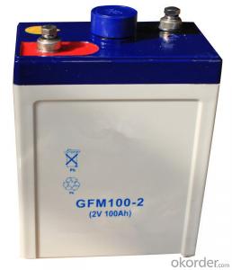 storage battery widely used in solar energy 2V，GFM100-2