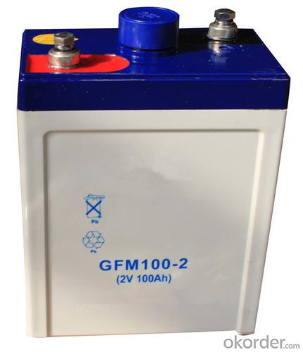 storage battery widely used in solar energy 2V，GFM100-2 System 1