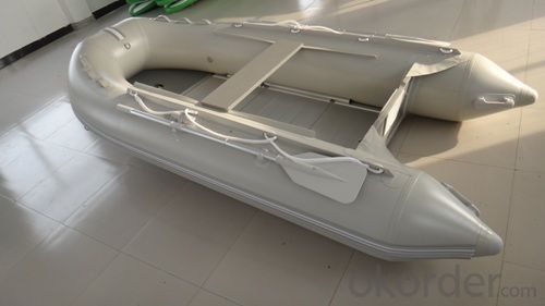 Aluminum Rigid 0.9mm PVC Inflatable Boat 320