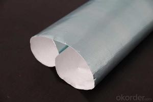 Aluminum Foil Facing, Single Side Woven Foil for Sarking Insulation and Vapor Barrier System 1