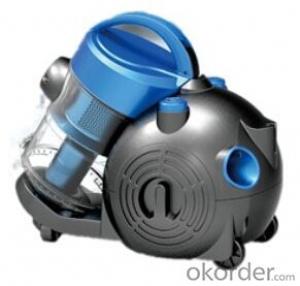 Cute cyclonic style vacuum cleaner with ball wheels#C6250