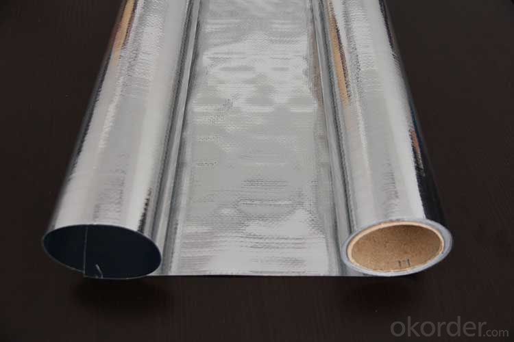 Aluminum Foil Facing, Double Side Woven Foil for Sarking Insulation System 1