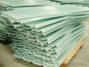 Anti-corrosion Fiber Glass Roofing Corrugated Panel Sheet