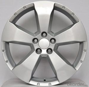 Aluminum Wheel Rim for all car with silver color