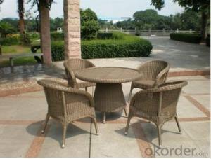 Classic Patio Furniture Wicker/cane Dining Set Outdoor Rattan Furniture
