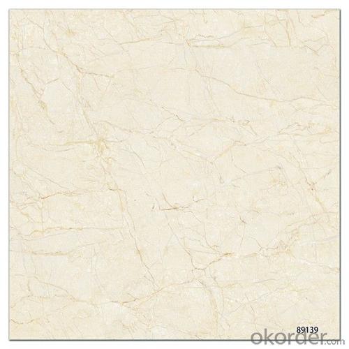 Polished Glazed Porcelain Tile The Yellow Color CMAXSB 6667 System 1