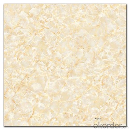 Polished Glazed Porcelain Tile The Beige Color CMAXSB1229 System 1