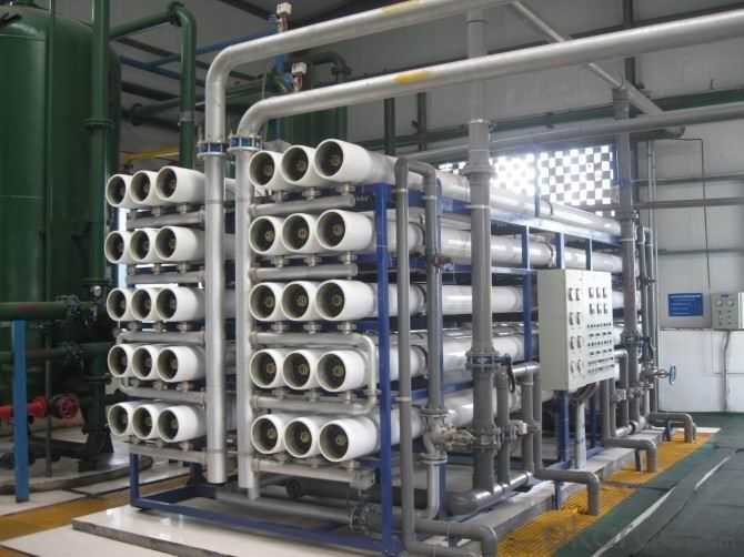 automatic water treatment equipment for cosmetic factory
