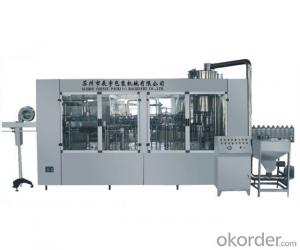 CCGF series sterilizing-washing-filling-calling-capping 4-in-1 monobloc CCGF16-16-12-6 System 1