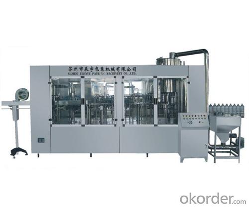 CCGF series sterilizing-washing-filling-calling-capping 4-in-1 monobloc CCGF16-16-12-6 System 1