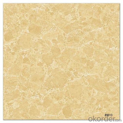 Polished Glazed Porcelain Tile The Yellow Color CMAXSB0076 System 1