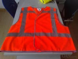 Safty Vest 11 colors 120gsm tricot fabric reflective safety vest for adult and children