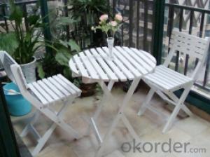 Patio Teak Wood Garden Furniture With eco Wood Table Top