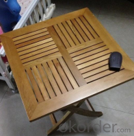 Patio Teak Wood Garden Furniture With eco Wood Table Top