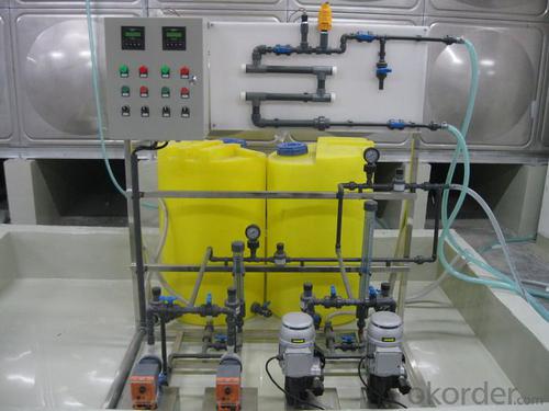 2000L/H reverse osmosis water treatment equipment System 1