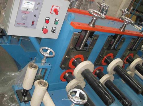 Plastic Film Tape Sticking Machine For section aluminum System 1