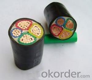 XLPE/PVC insulated PVC sheath underground power cable