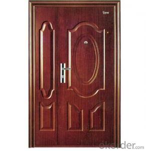 anti thief door，steel galvanized steel door,