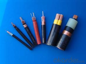 Power Cable in PVC Insulation  with Coaxial Cable