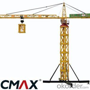 Lopless Tower Crane New CMAX TC4808 Tyre System 1