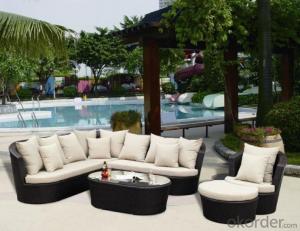 Patio Rattan Sofa for Outdoor use in Garden System 1