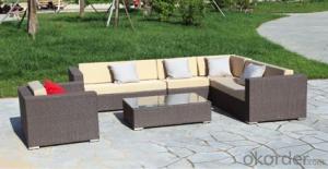 Patio Rattan  Day Bed  for Wicker Outdoor Chair Garden