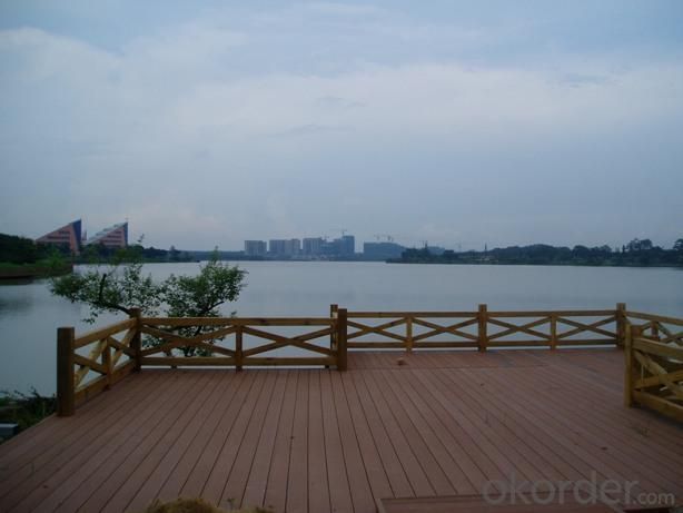 China Manufacturer of floors pools wood plastic composite WPC deck System 1