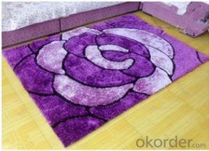 Shaggy Carpets 3d Polyester Morden Fashion System 1